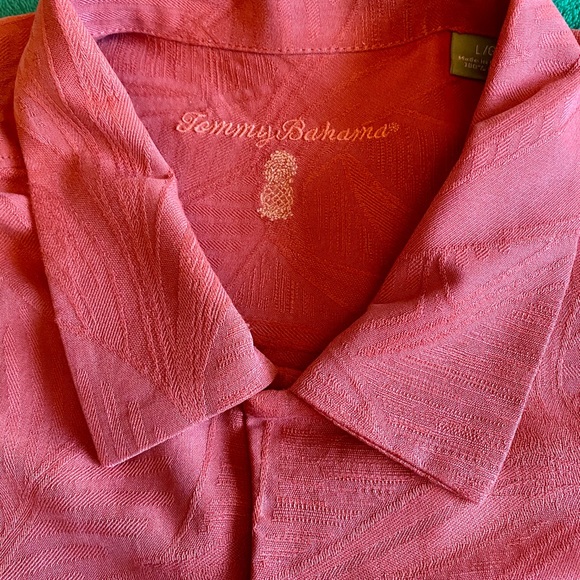 Tommy Bahama button down size Lg - Picture 2 of 3